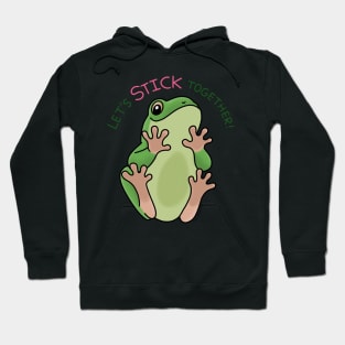 Stick Together Frog Hoodie